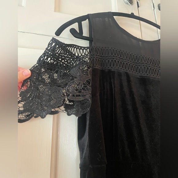 Topshop velvet dress - Picture 5 of 9